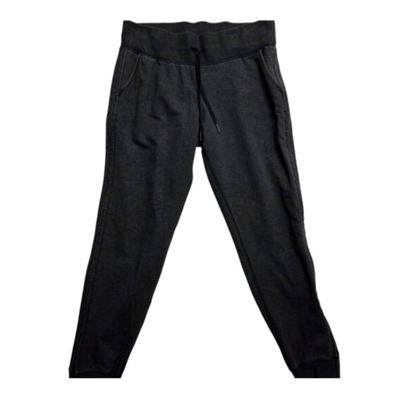 lululemon athletica Pants - Lululemon Jogger Sweatpants Heathered Charcoal Grey Size 8